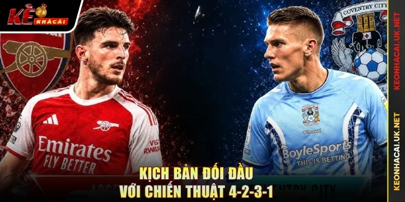 Kịch bản đối đầu với chiến thuật 4-2-3-1