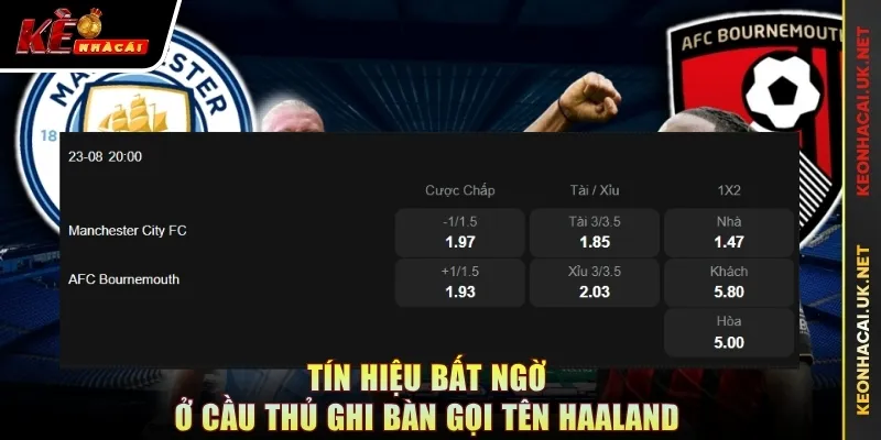 Tín hiệu bất ngờ ở cầu thủ ghi bàn gọi tên Haaland